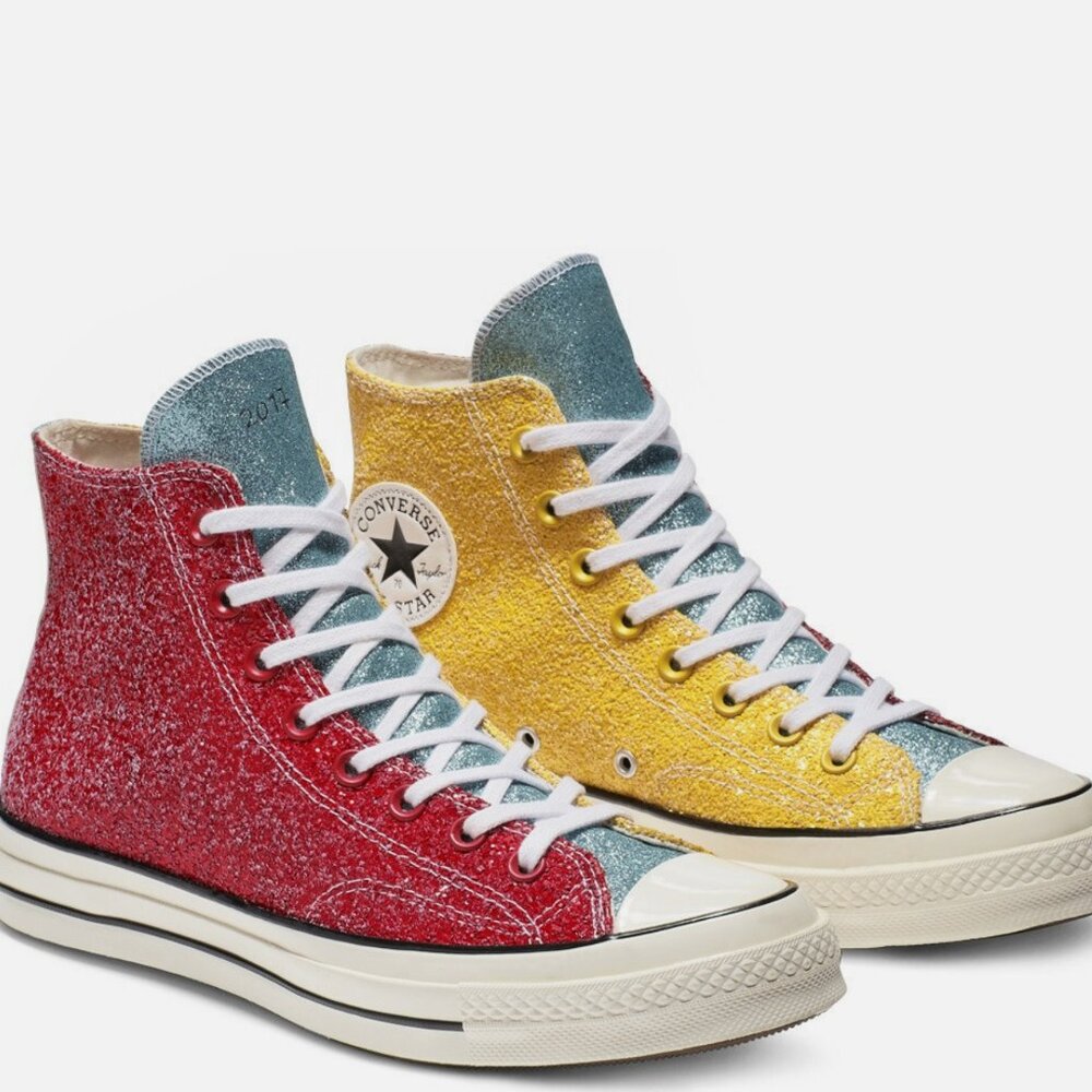 NEW Converse Chuck Taylor All Star 70 Hi X JW Anderson Glitter 164694C 10.5 US M